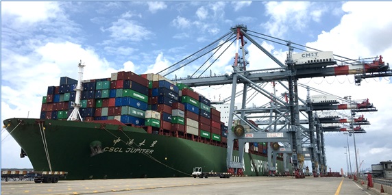 CMIT continues to set a new record in terminal operations